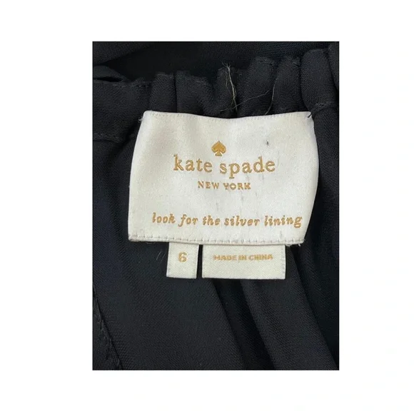 Kate Spade NewYork Black Halter Maxi Dress Size 6​